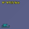 V* V715 Sco
