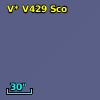 V* V429 Sco