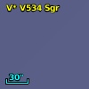 V* V534 Sgr