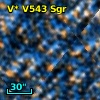 V* V543 Sgr