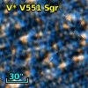 V* V551 Sgr