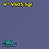 V* V605 Sgr