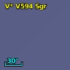 V* V594 Sgr