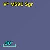 V* V591 Sgr