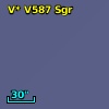 V* V587 Sgr