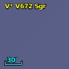 V* V672 Sgr