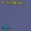 V* V2744 Sgr