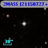 2MASS J21150727+6733016