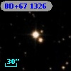 BD+67  1326