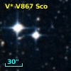 V* V867 Sco