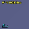 V* V1028 Sco