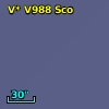 V* V988 Sco