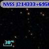 NVSS J214333+695000