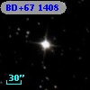 BD+67  1408