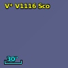 V* V1116 Sco
