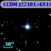 CCDM J22101+6814C