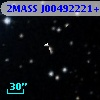 2MASS J00492221+4744466