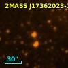 2MASS J17362023-3325551