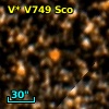 V* V749 Sco