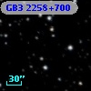 GB3 2258+700