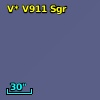 V* V911 Sgr