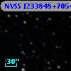 NVSS J233848+705436