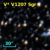 V* V1207 Sgr