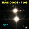 IRAS 00003+7105