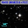 NVSS J010251+712222