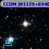 CCDM J01179+6940B