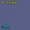 V* YY Sco