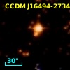 CCDM J16494-2734B