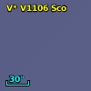V* V1106 Sco