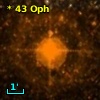 *  43 Oph