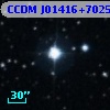 CCDM J01416+7025AB