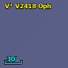 V* V2418 Oph