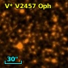 V* V2457 Oph