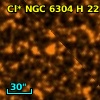 Cl* NGC 6304      H      22
