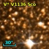 V* V1136 Sco
