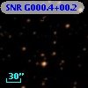SNR G000.4+00.2