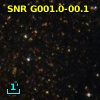 SNR G001.0-00.1