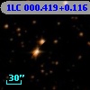 1LC 000.419+0.116