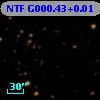 NTF G000.43+0.01