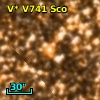 V* V741 Sco
