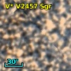 V* V2457 Sgr