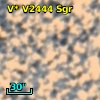 V* V2444 Sgr