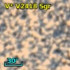 V* V2418 Sgr