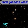 NVSS J032625+635726