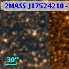 2MASS J17524210-2957008