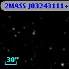 2MASS J03243111+6250531
